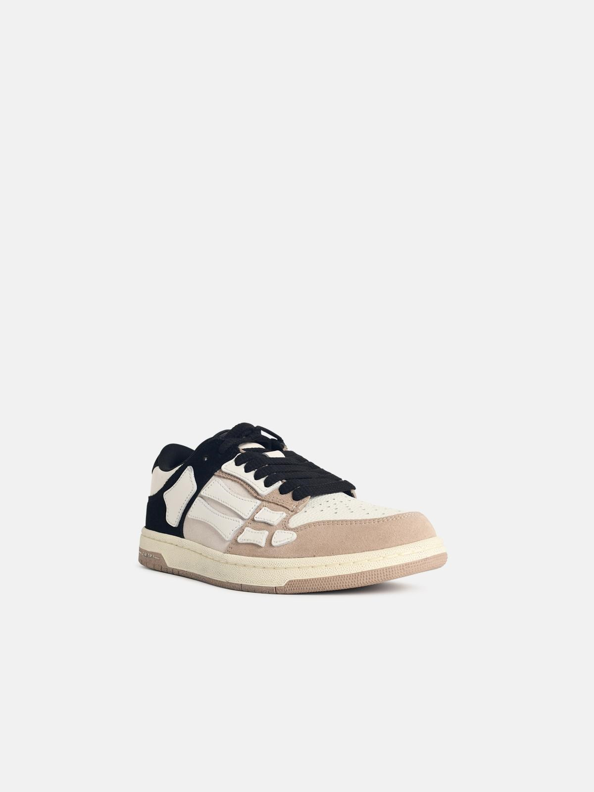 'DISTRESSED' MULTICOLOR LEATHER SNEAKERS - 2