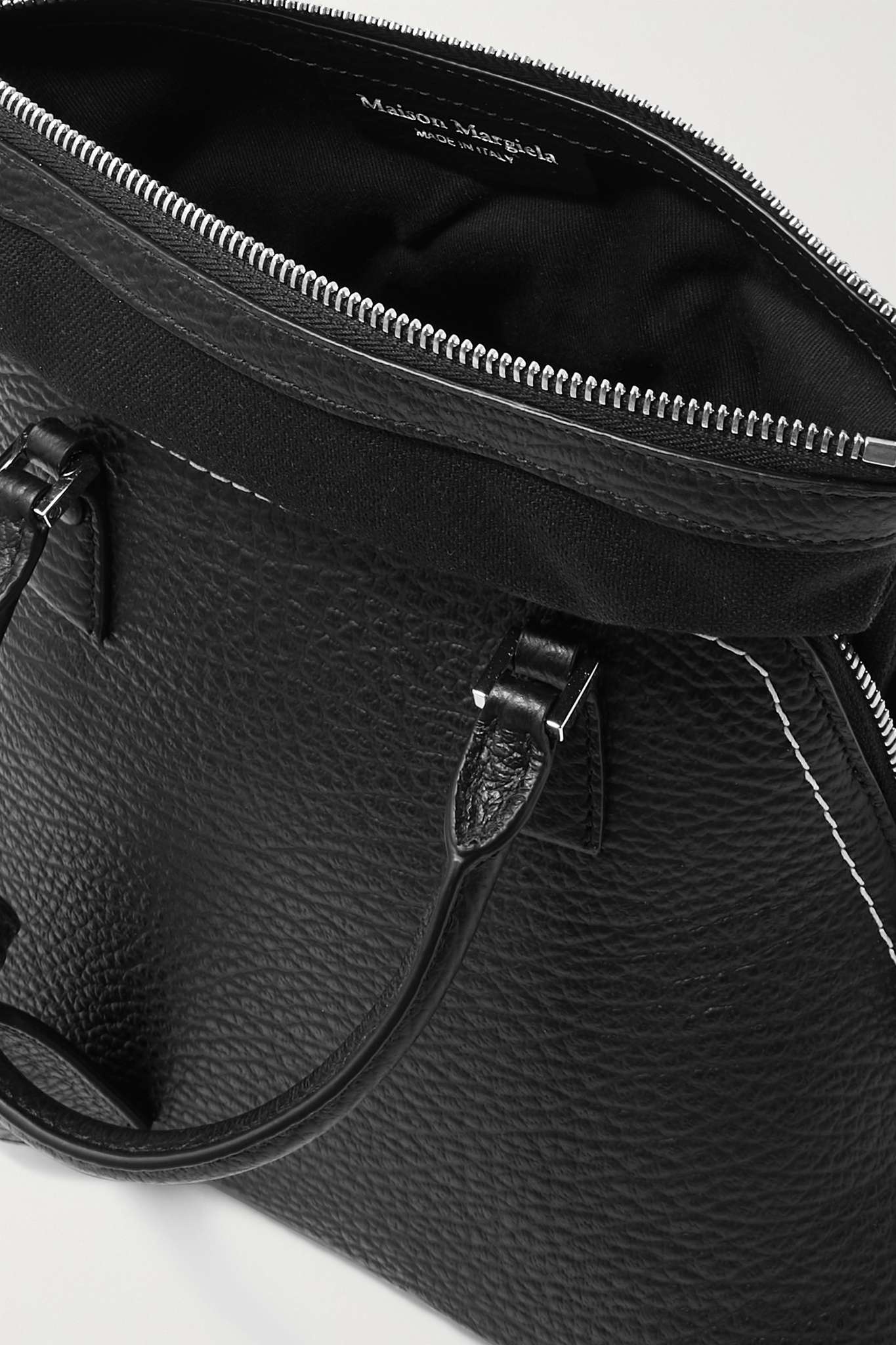 5AC Classique mini textured-leather shoulder bag - 5