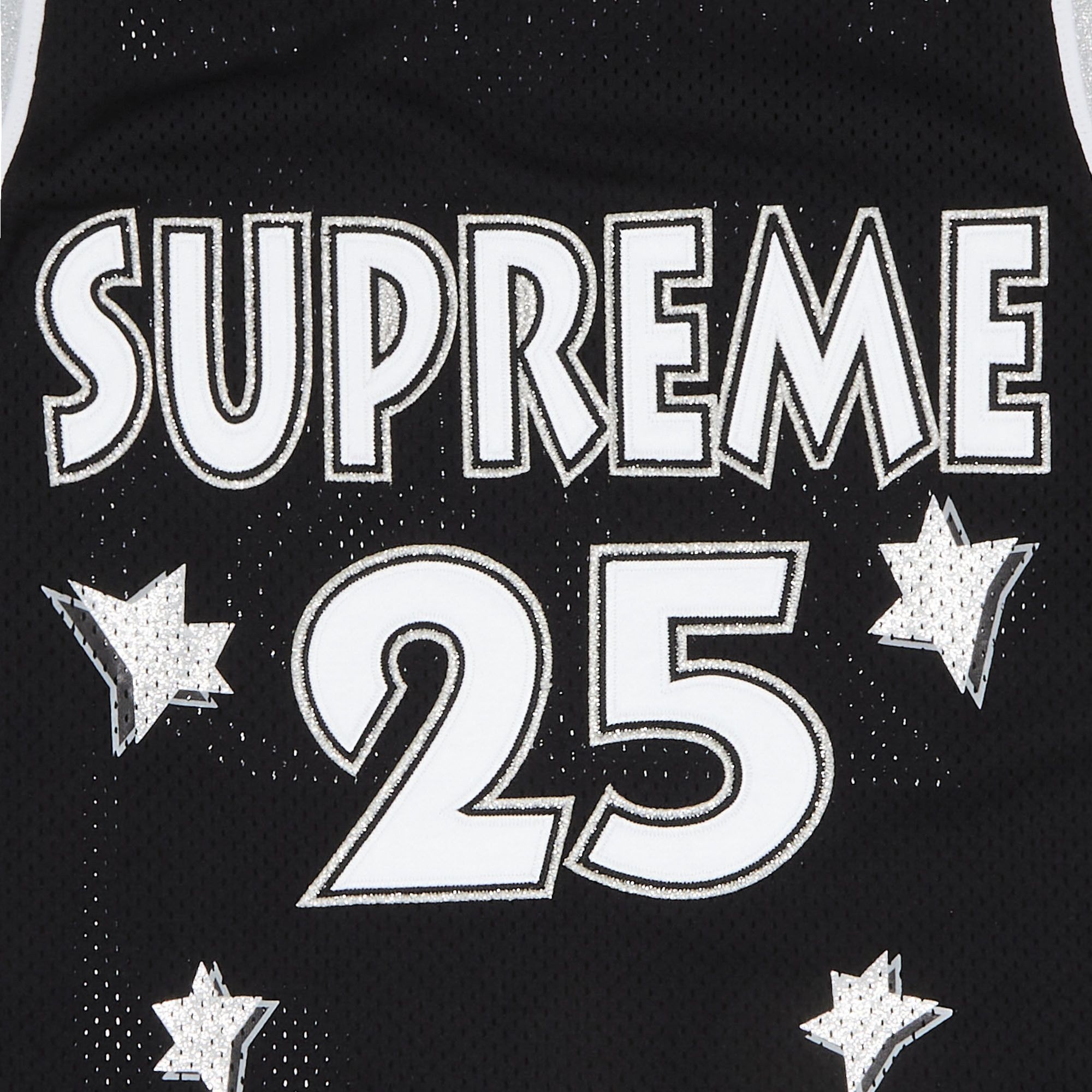 Supreme All Star Basketball Jersey 'Black' - 3