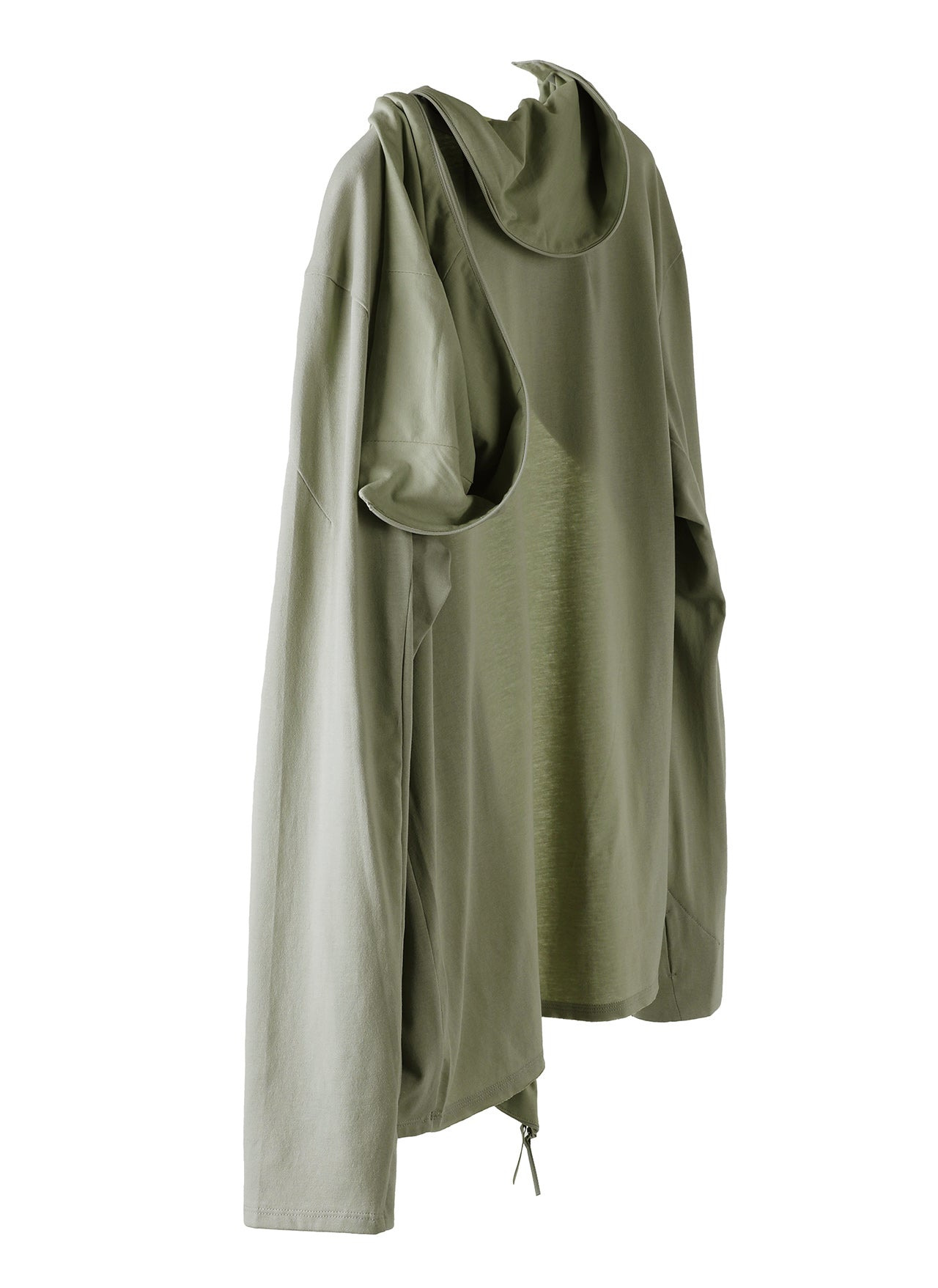 6.0 HOODIE CENTER (GREY GREEN) - 4