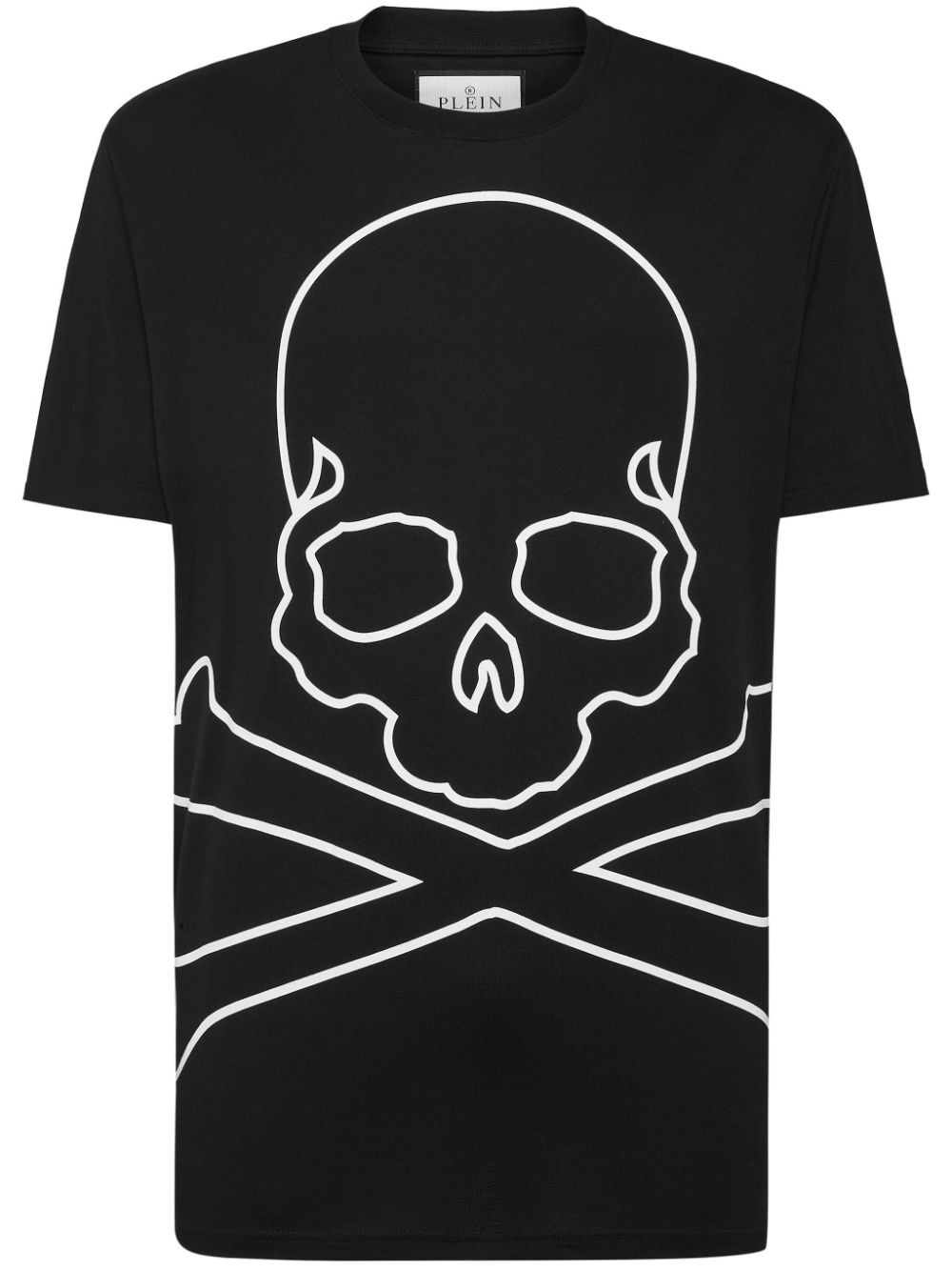 skull-print cotton T-shirt - 1