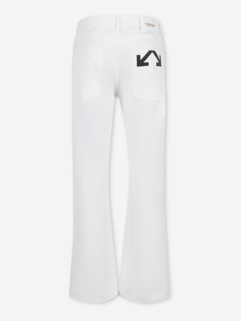 Off-White STRAIGHT LEG LOGO JEANS outlook