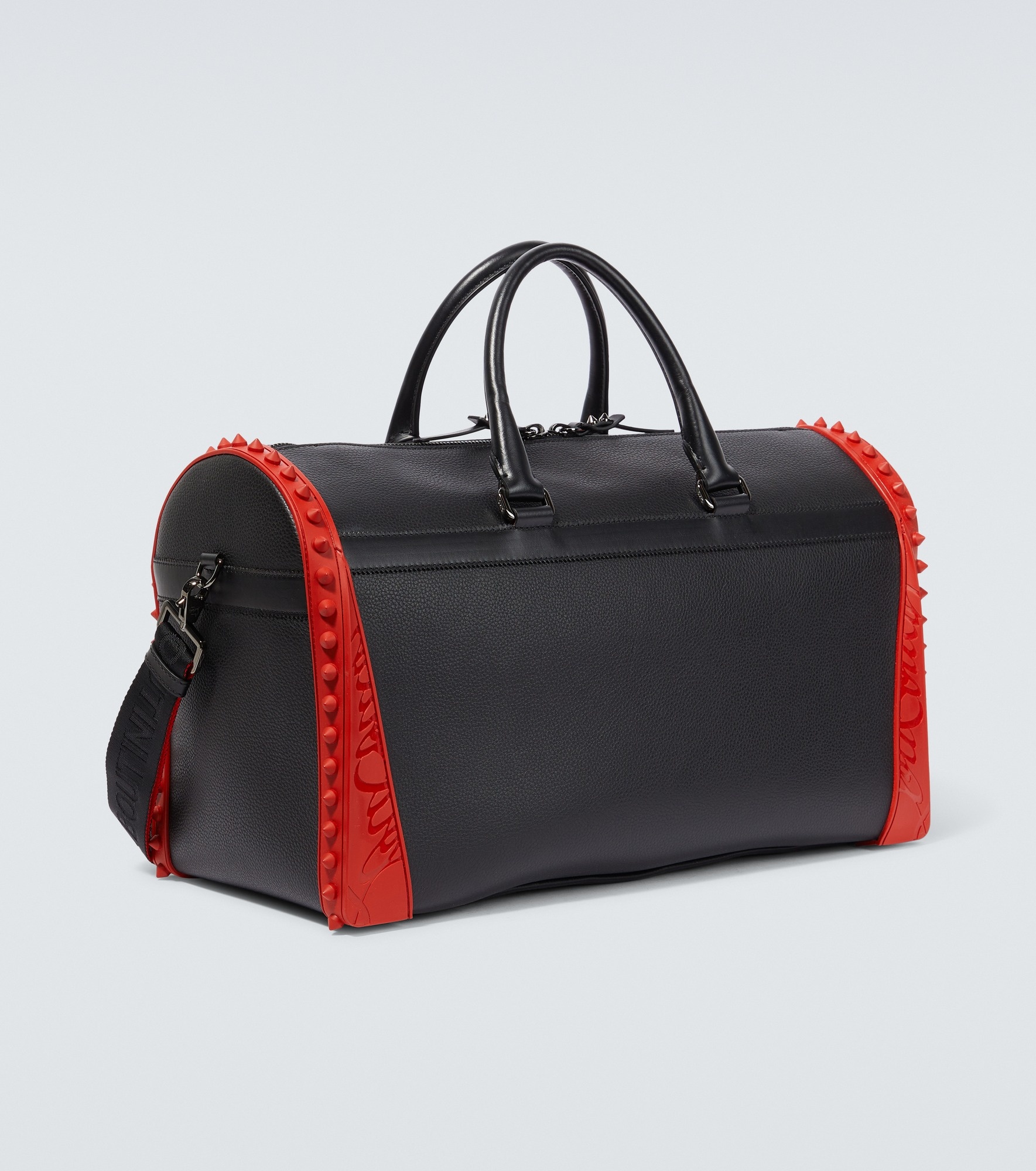 Sneakender spiked leather duffel bag - 5