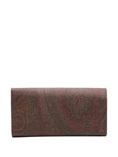 Etro paisley-print coated canvas wallet outlook