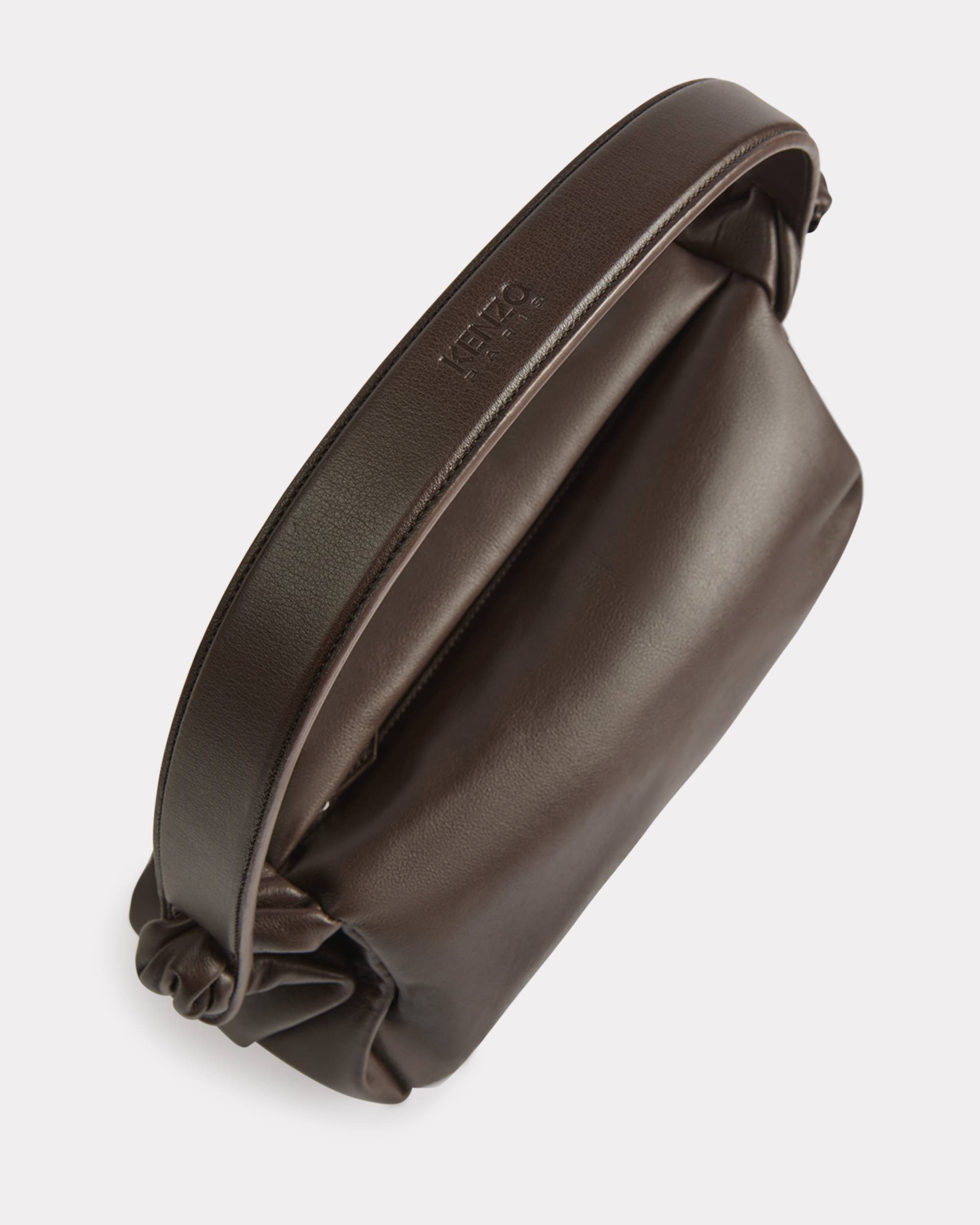'KENZO Furoshiki' large shoulder bag in leather - 4