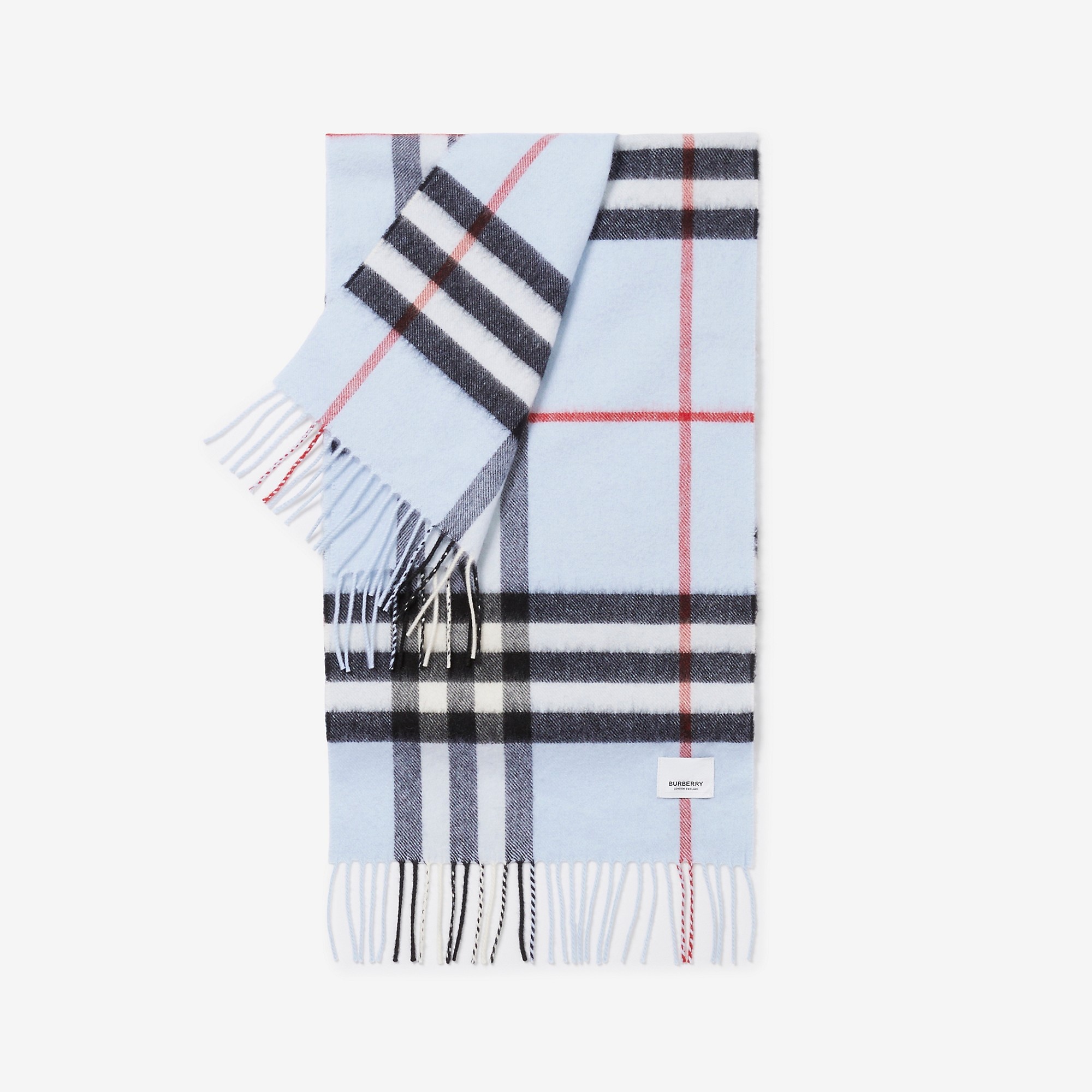 Check Cashmere Scarf - 1