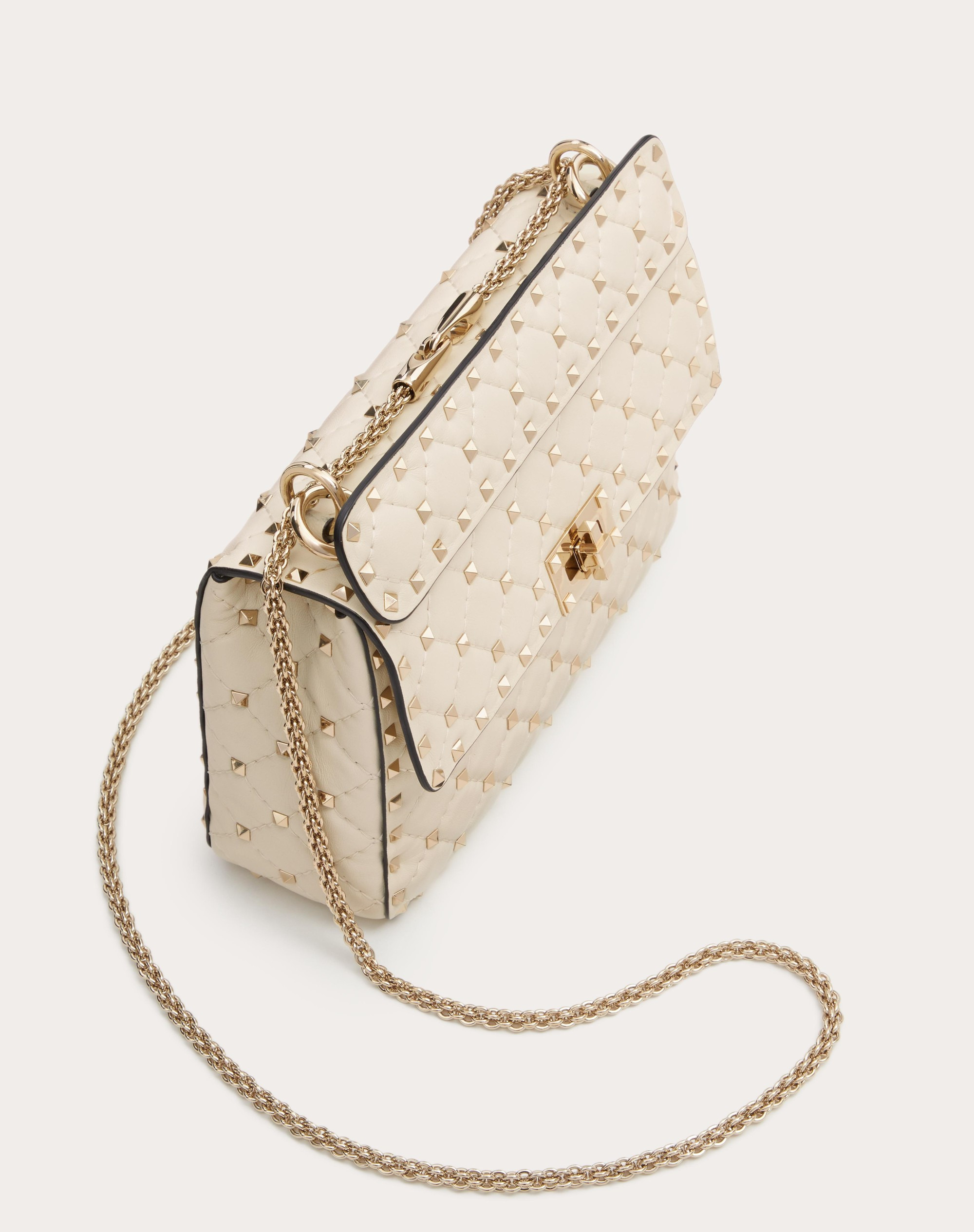 MEDIUM NAPPA ROCKSTUD SPIKE BAG - 5