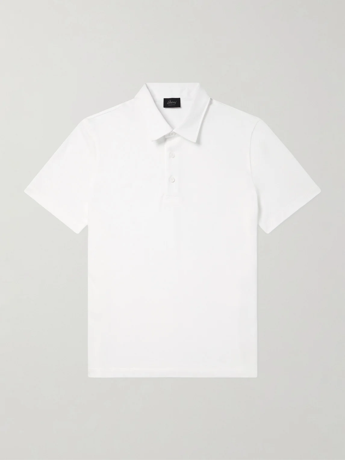 Cotton-Piqué Polo Shirt - 1