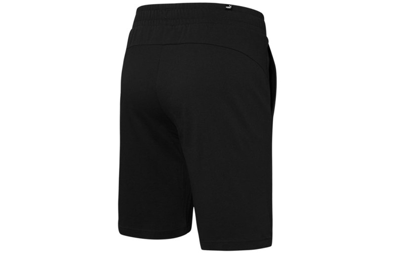 PUMA PUMA Essentials Short 12" Cotton 'Black White' 588722-01 outlook