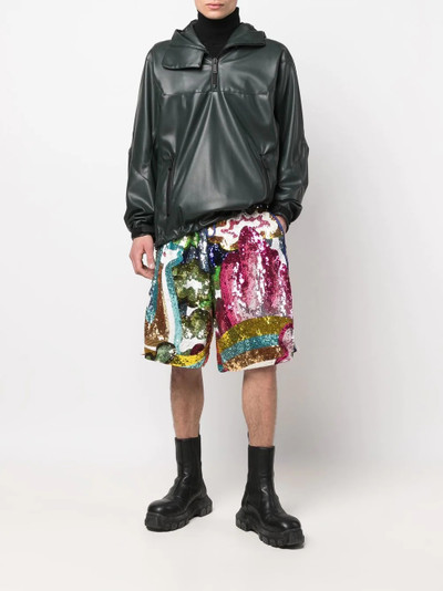 DSQUARED2 sequinned Bermuda shorts outlook