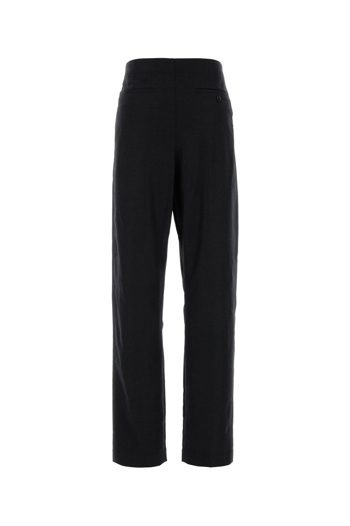 Charcoal cashmere blend pant - 2