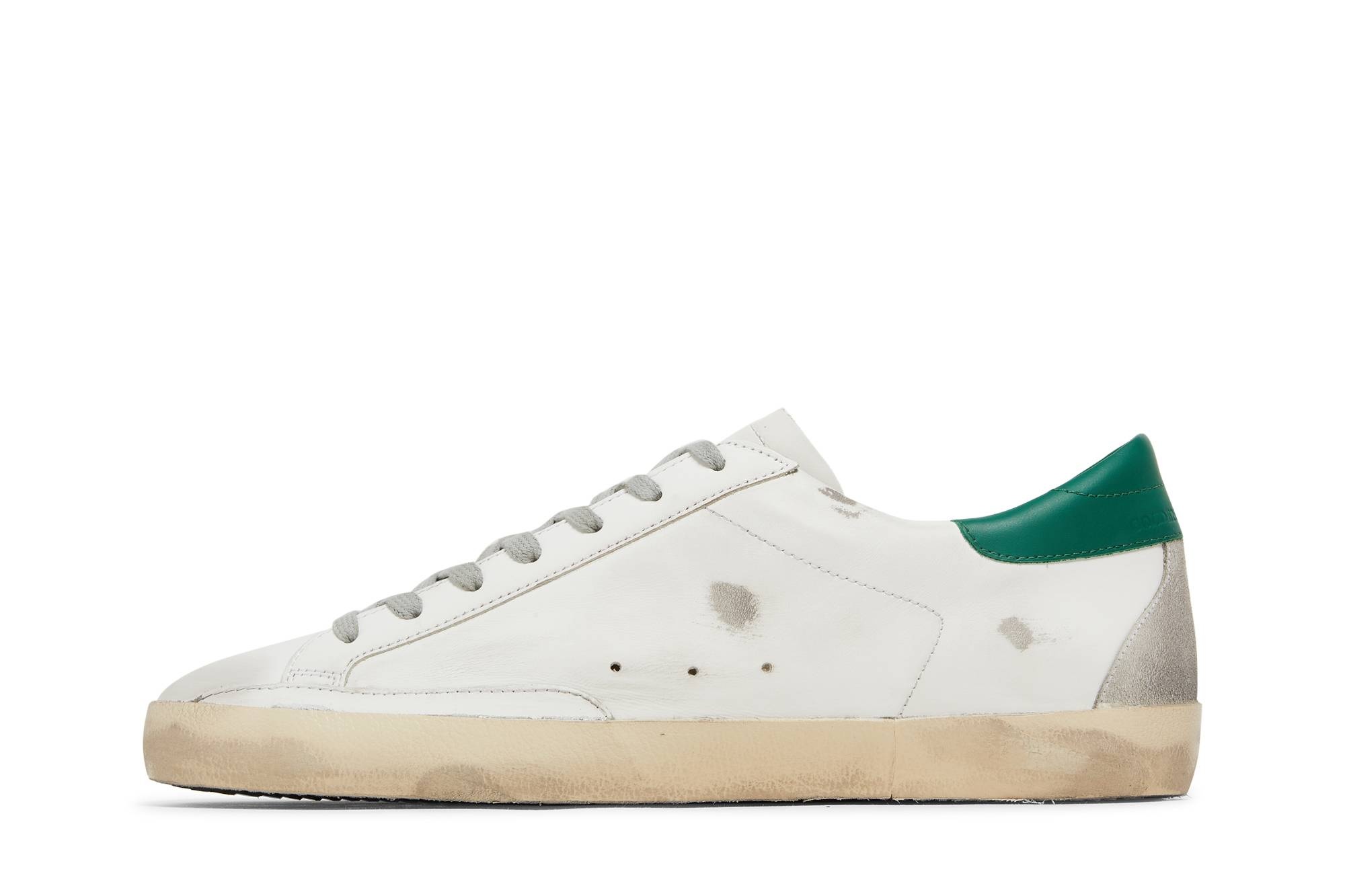 Golden Goose Superstar 'White Green' - 3