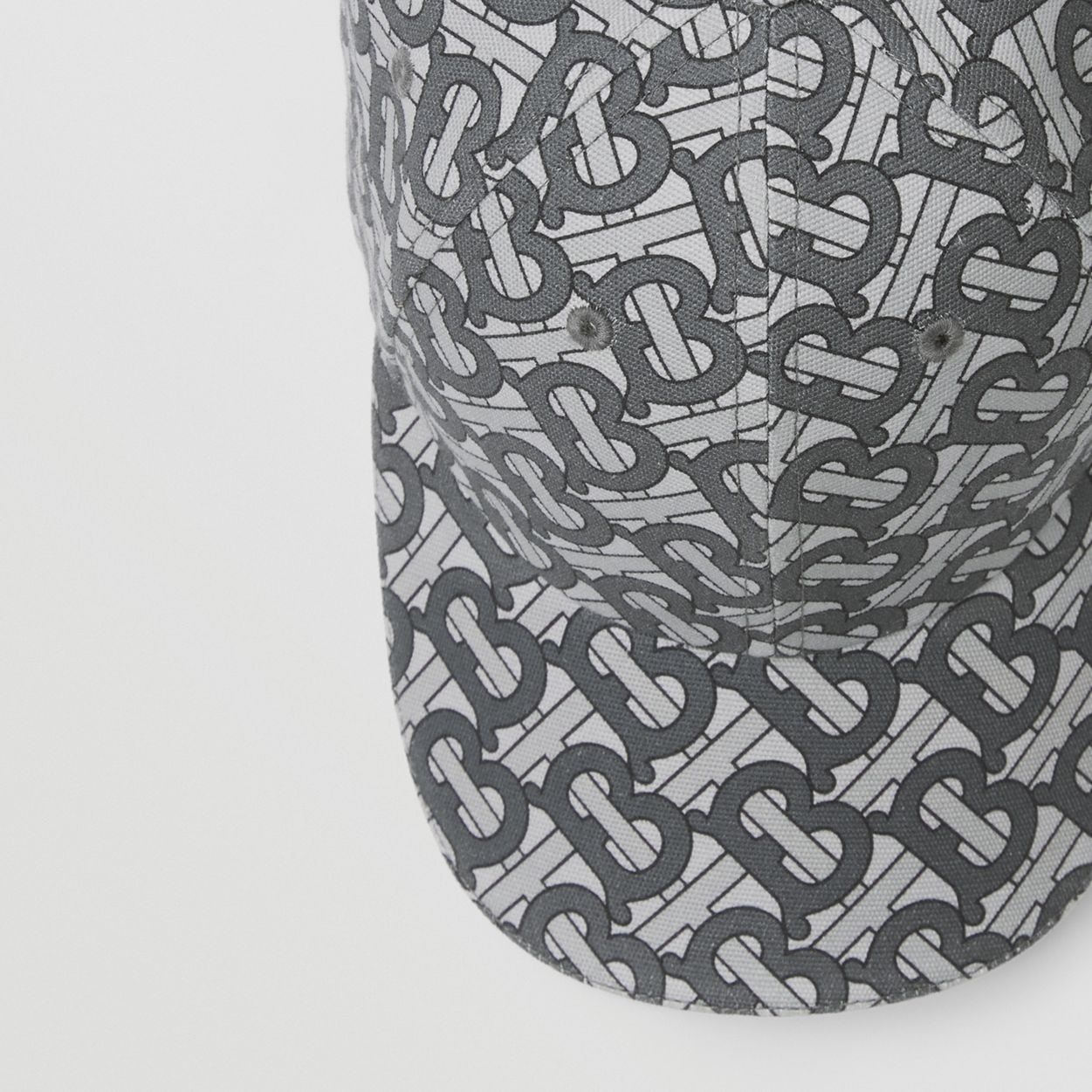 Monogram Print Cotton Baseball Cap - Online Exclusive - 7