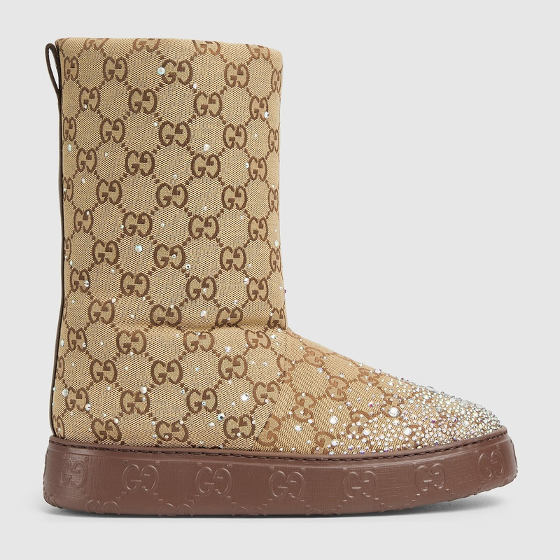 Women's boot with crystals 1