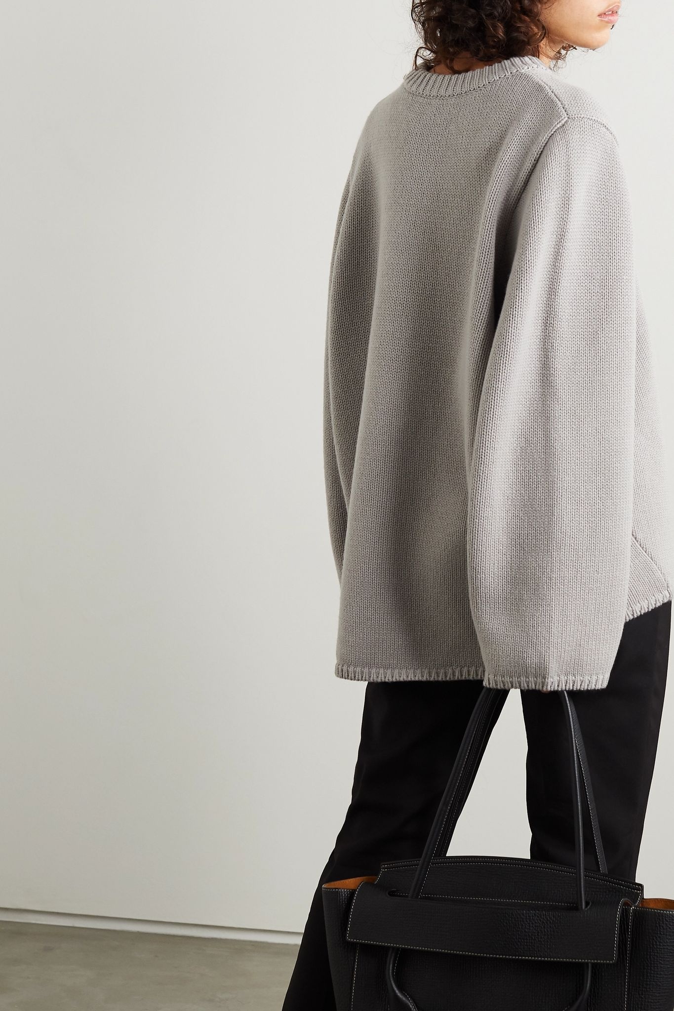 Marans oversized merino wool and cashmere-blend sweater - 4