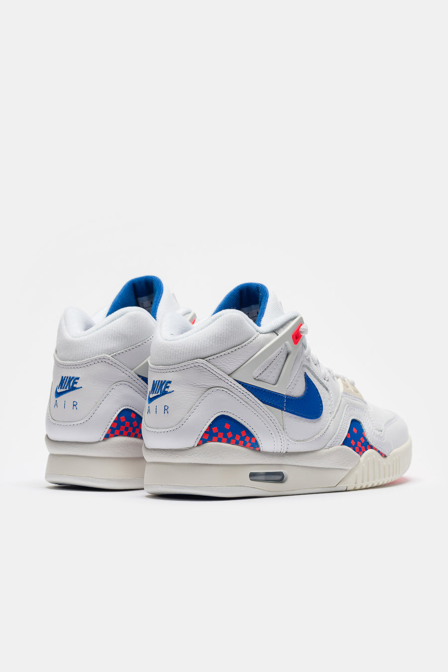 Air Tech Challenge 2 Sneaker in White/Royal Blue/Laser Crimson - 4