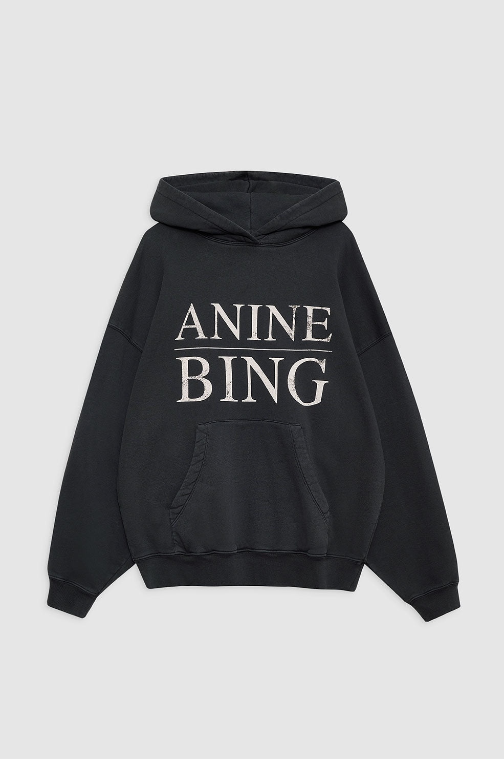 Harvey Sweatshirt Serif - Vintage Black - 1