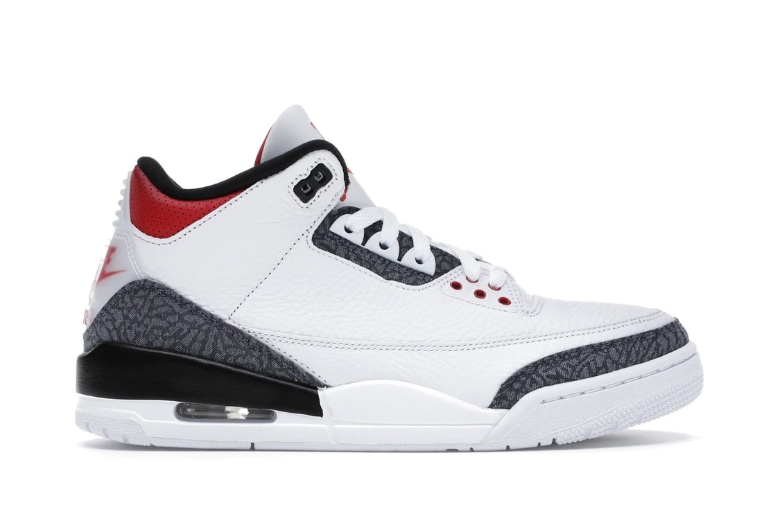 Jordan 3 Retro SE Fire Red Denim (2020) - 1