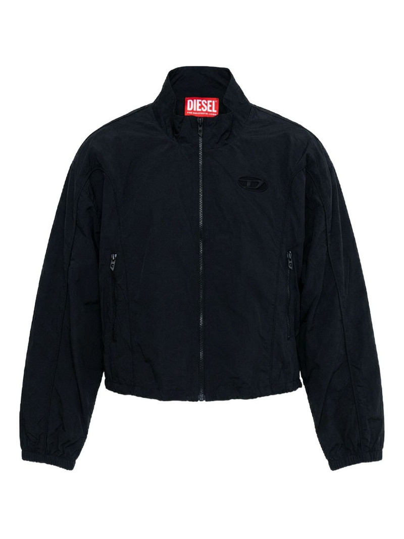 logo-detail zipped jacket 1
