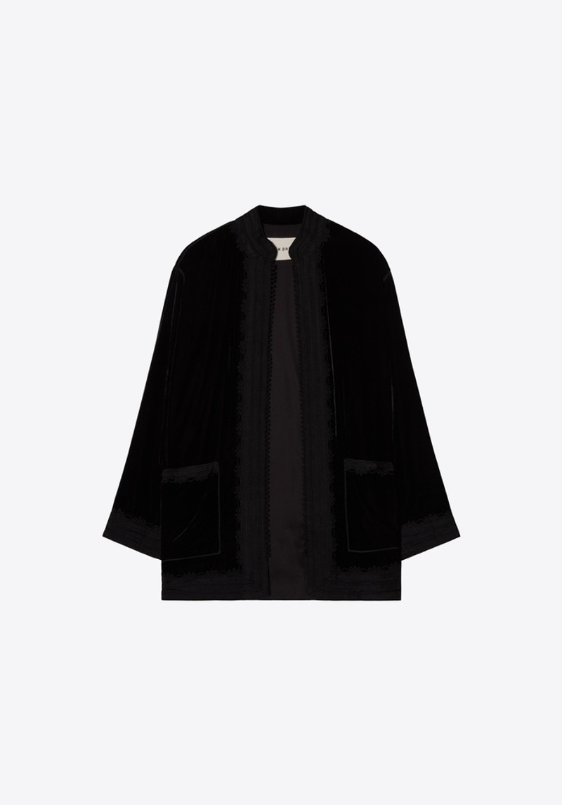 JACKET 177 BLACK VELVET 1