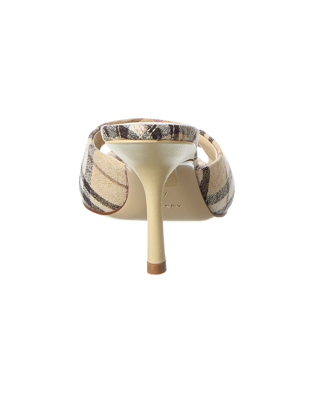 Burberry Mews Check Linen Sandal - 3