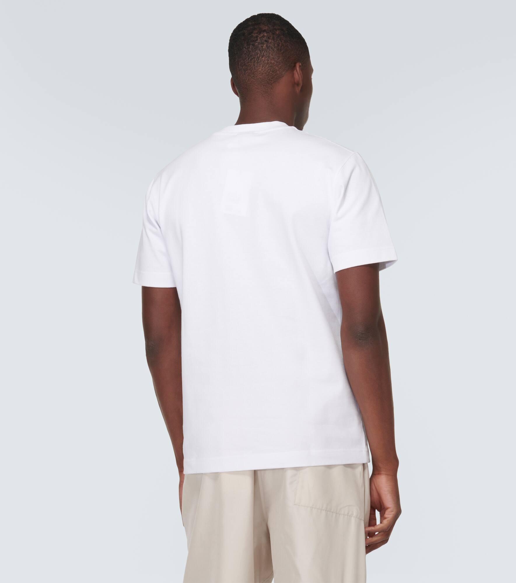 Le T-shirt Gros Grain cotton T-shirt - 4