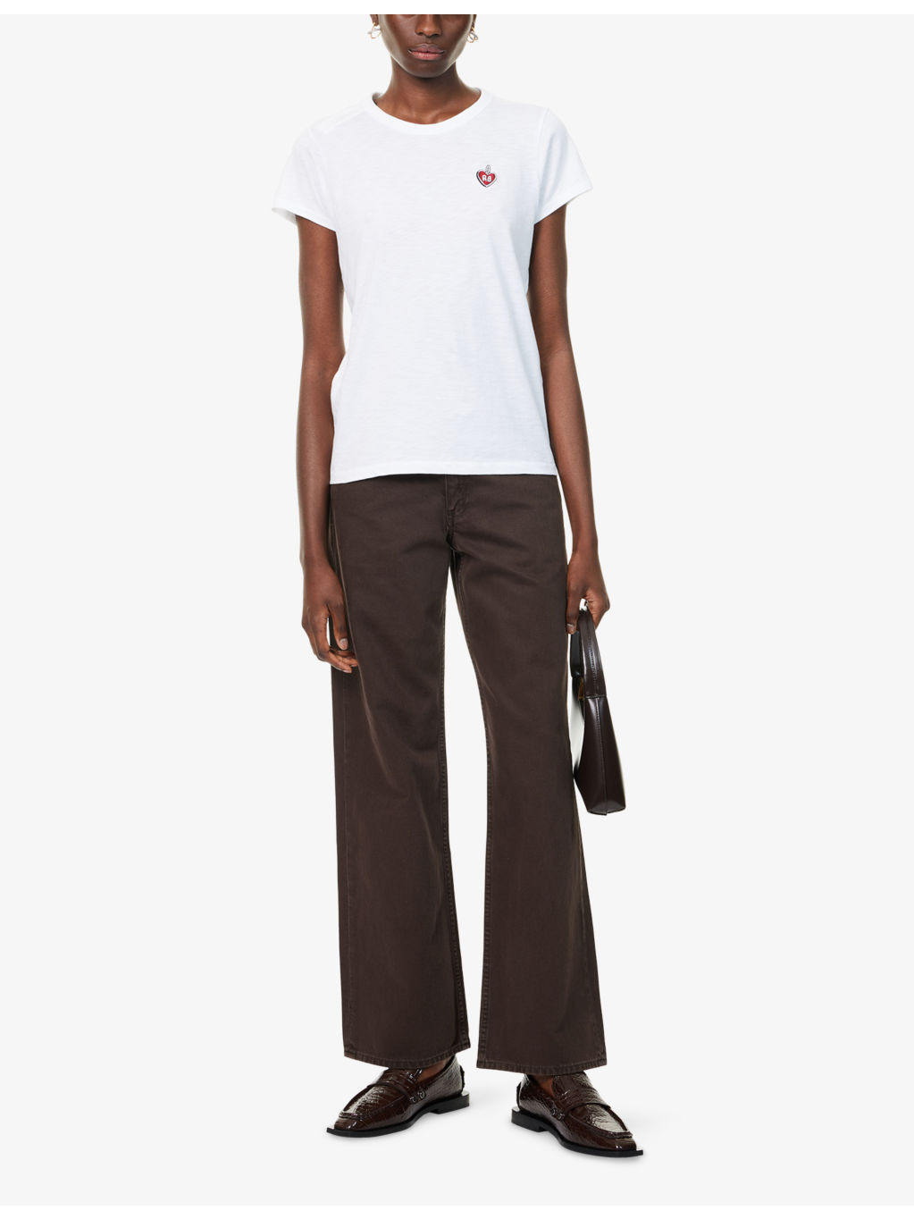 Saige Straight-Leg Denim Jeans - 2