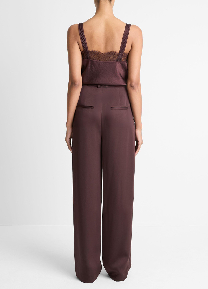 Vince Satin Pleated Wide-Leg Trouser outlook