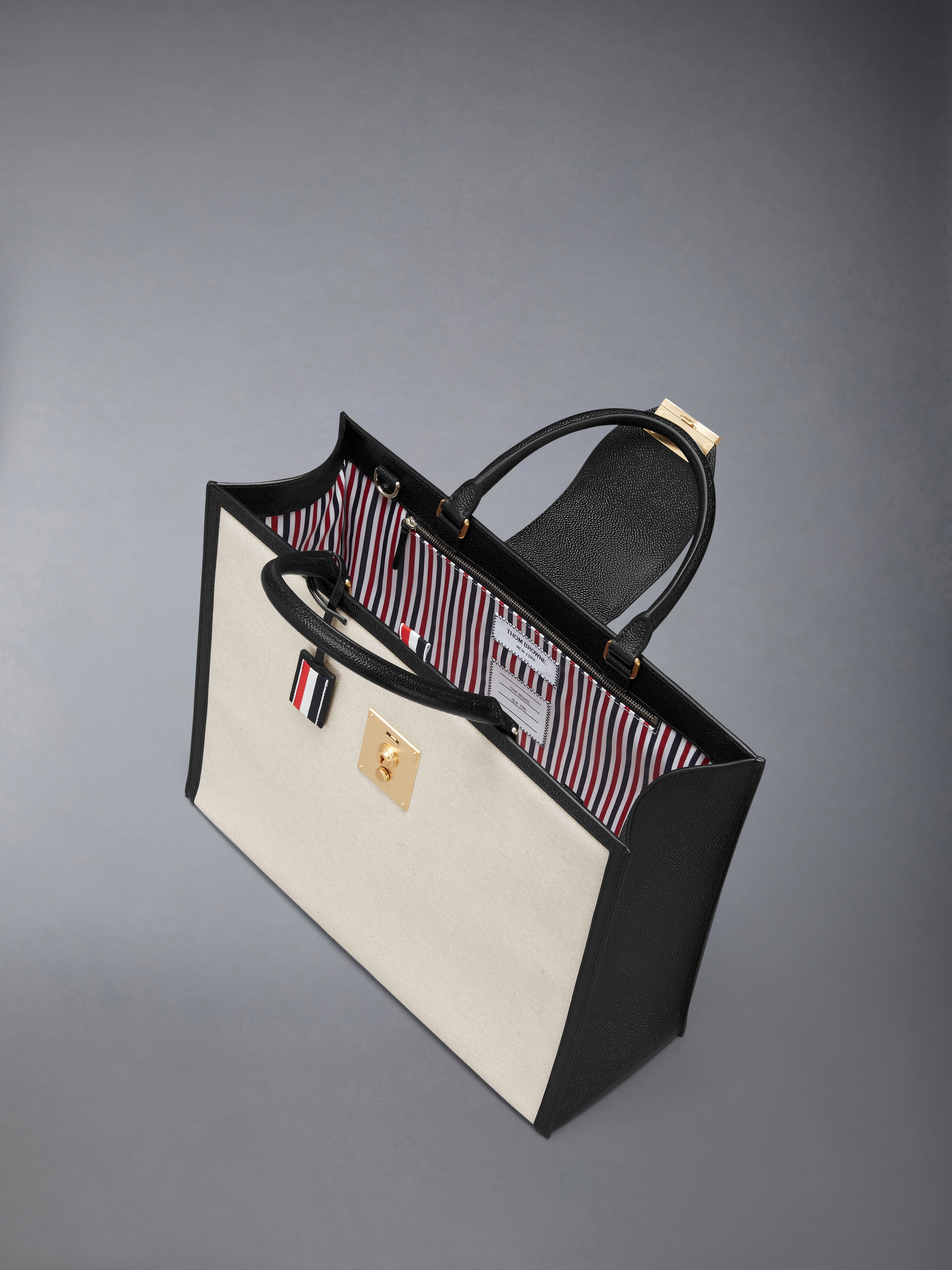 Cotton Canvas Mr. Thom Tote - 4