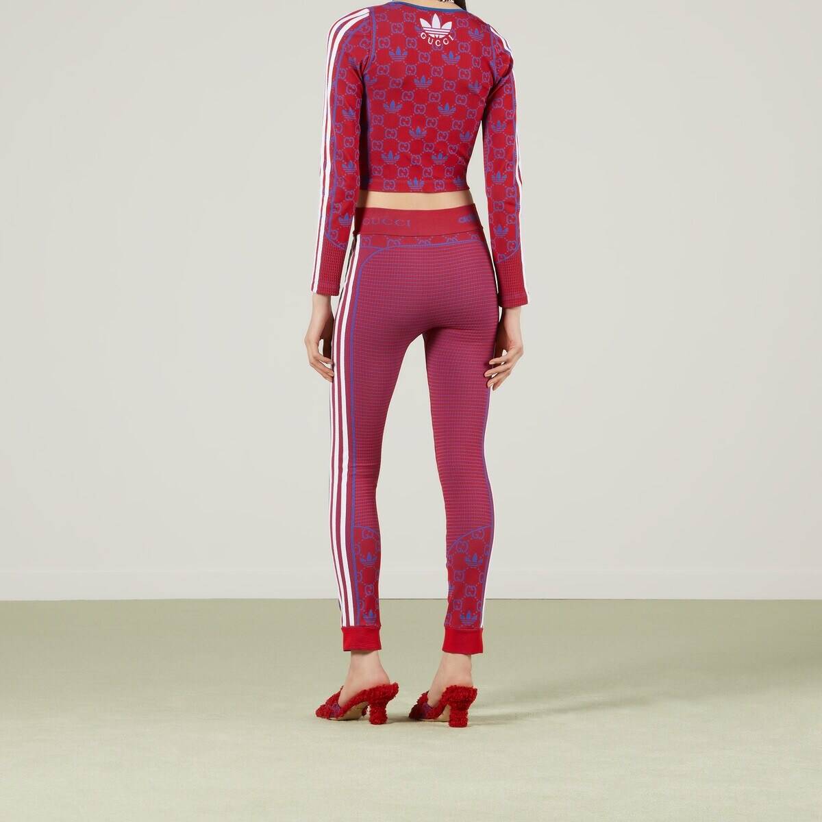 adidas x Gucci jersey leggings - 7
