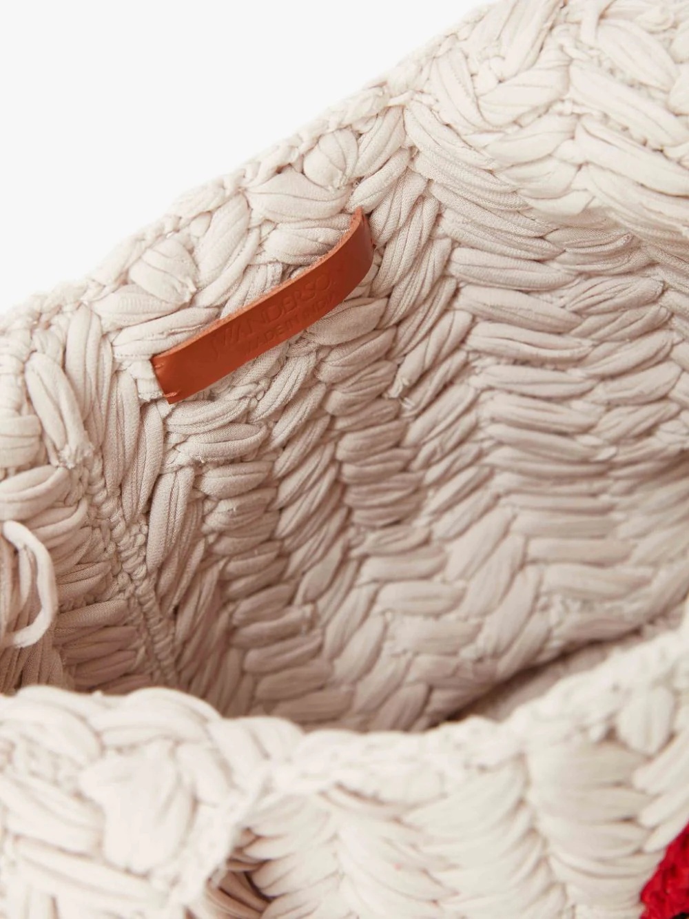 STRAWBERRY KNITTED SHOPPER - 4