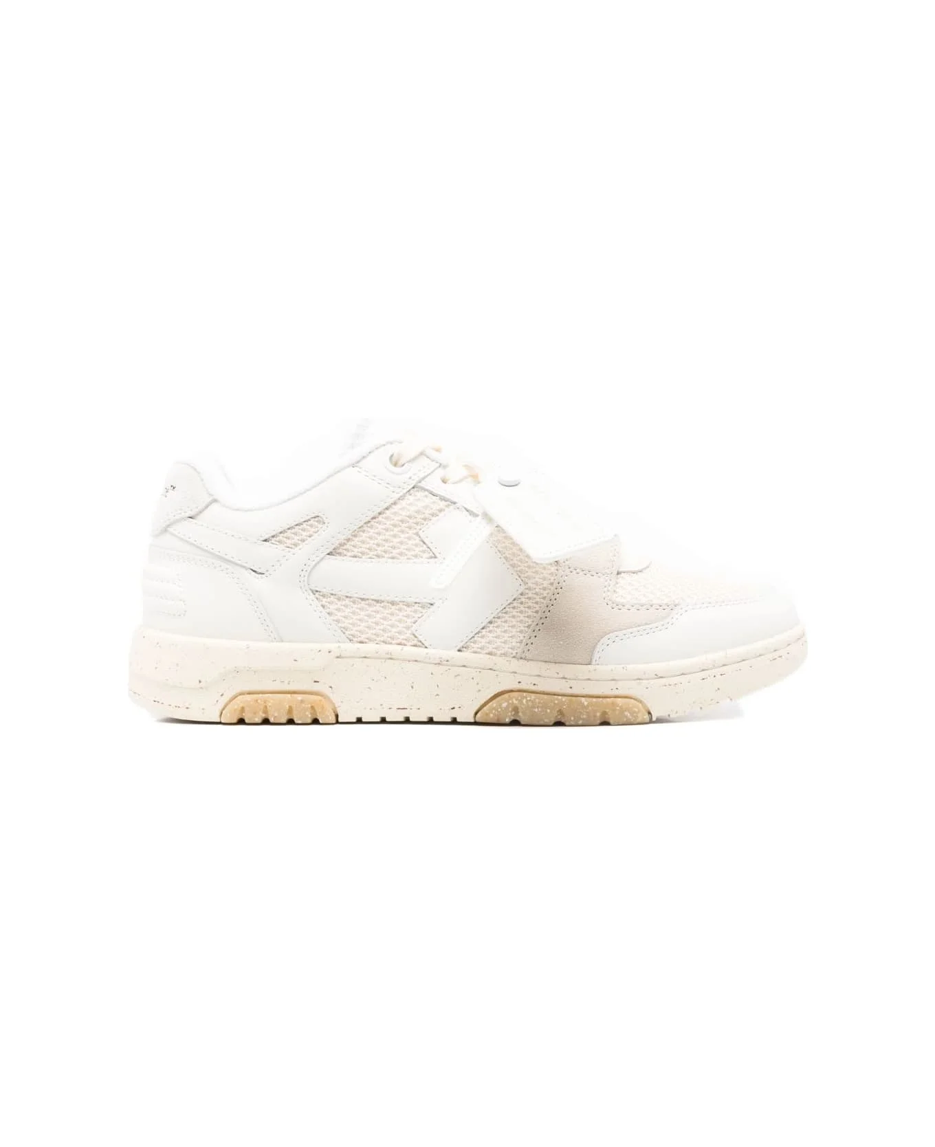Off-white Out Of Office Leather Sneakers - 1