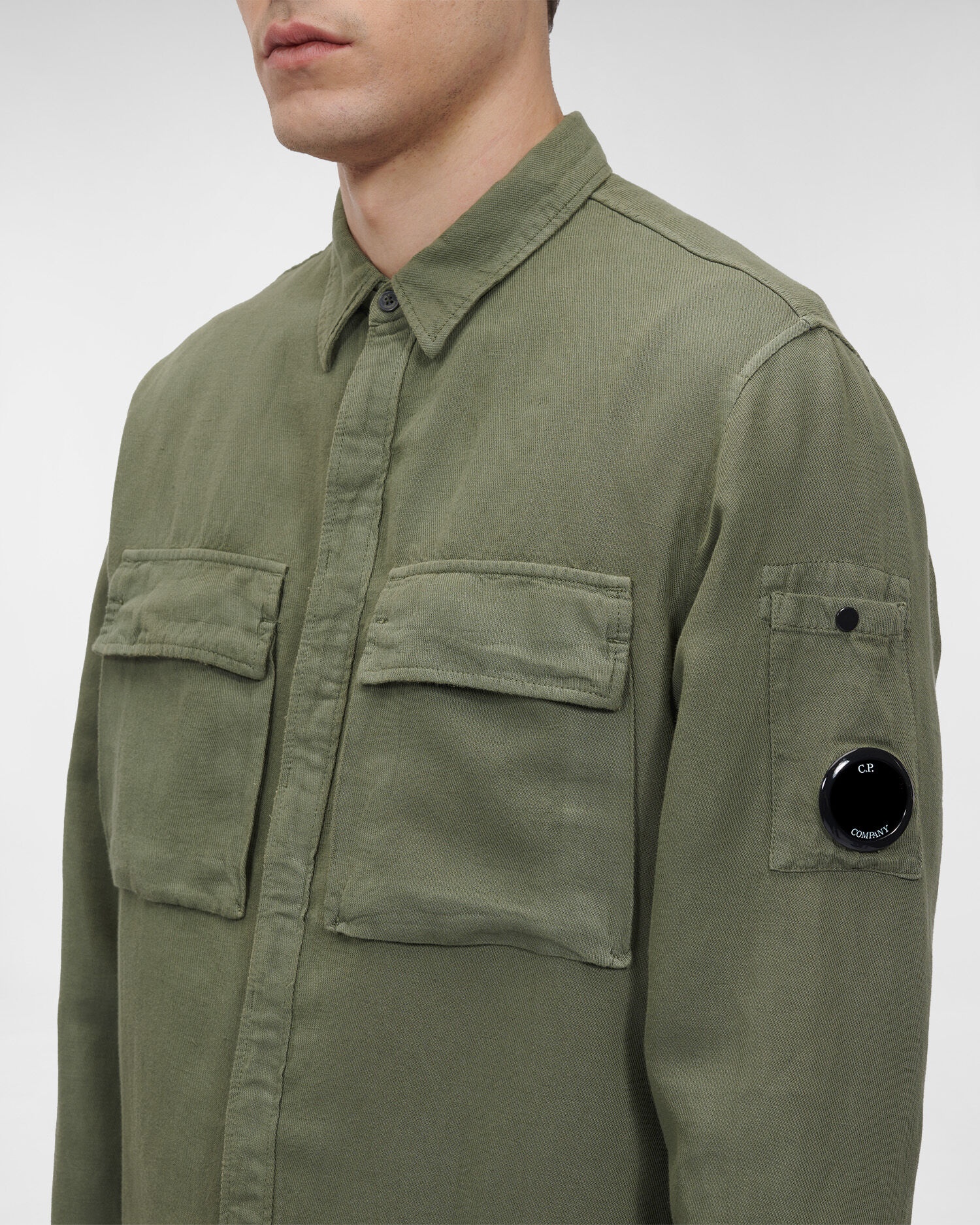 Broken Lino Cotone Pockets Shirt - 5