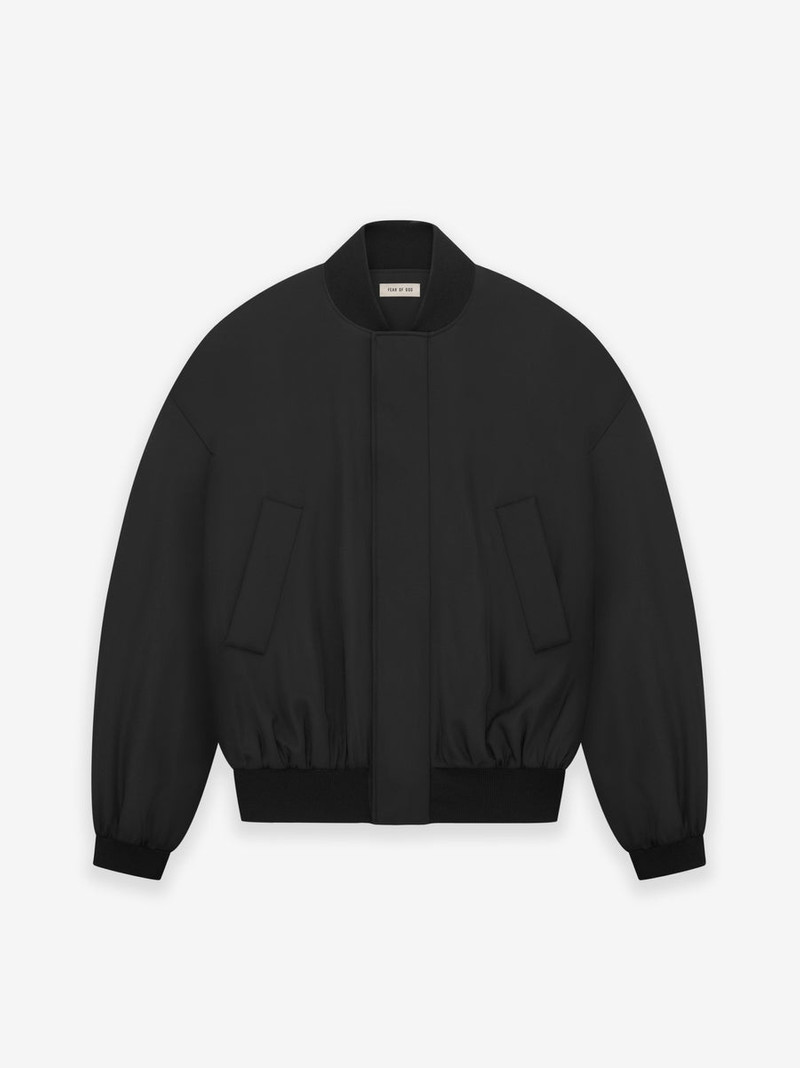 Double Layer Silk Bomber 1