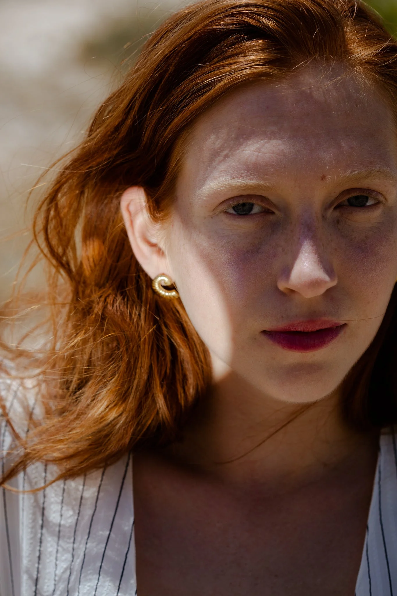 Tiny Shell Earrings - 1