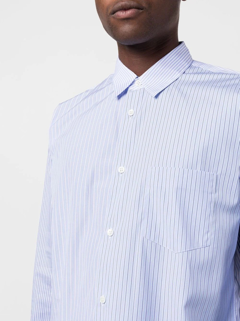 stripe-print long-sleeve shirt 5