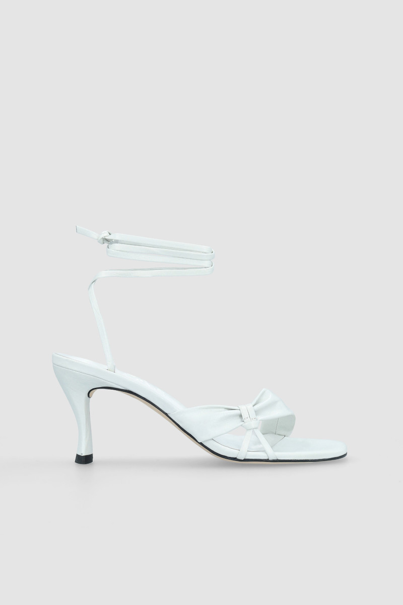 Layla Burrata Creased Calf Leather Sandal 1