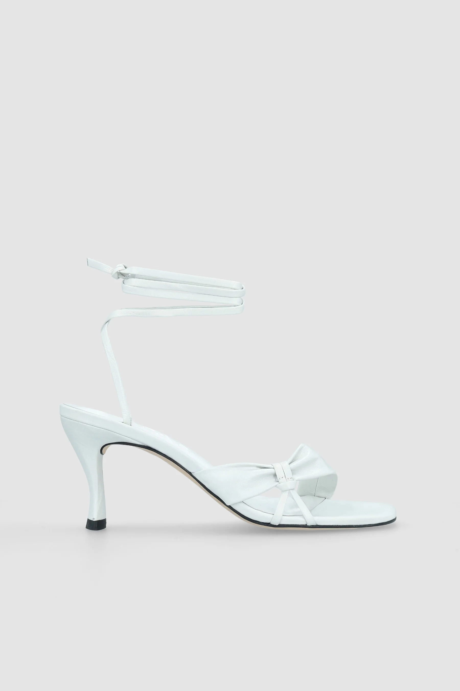 Layla Burrata Creased Calf Leather Sandal - 1