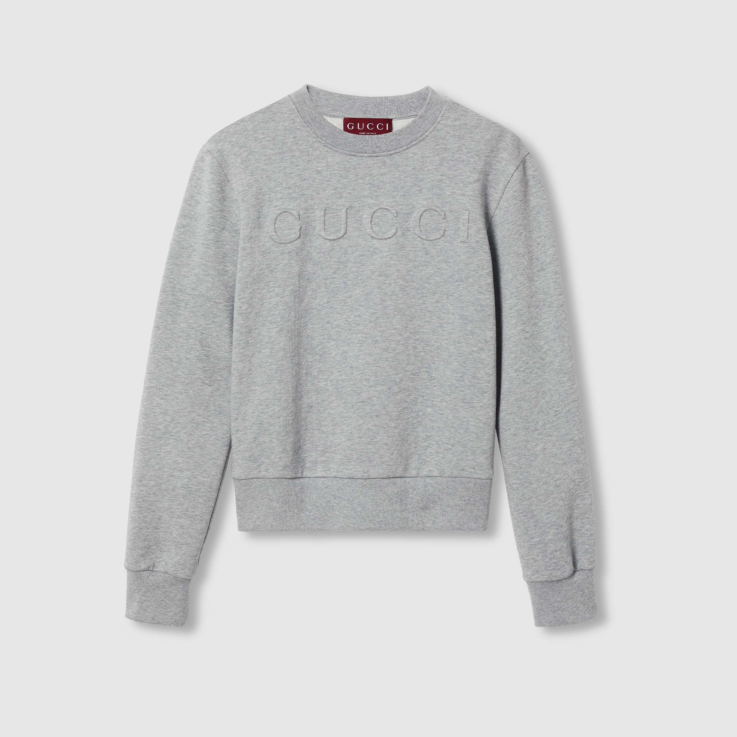 Cotton jersey sweatshirt - 1
