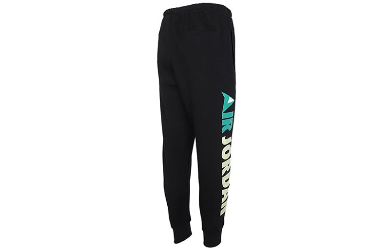 Jordan Air Jordan Winter Utility Fleece Lined Bundle Feet Casual Sports Long Pants Black CT3496-010 outlook