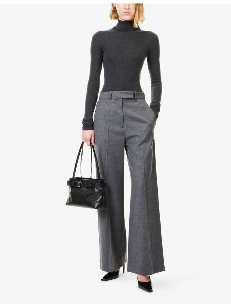 The Frankie Shop Utica Turtleneck Wool And Silk Jumper outlook
