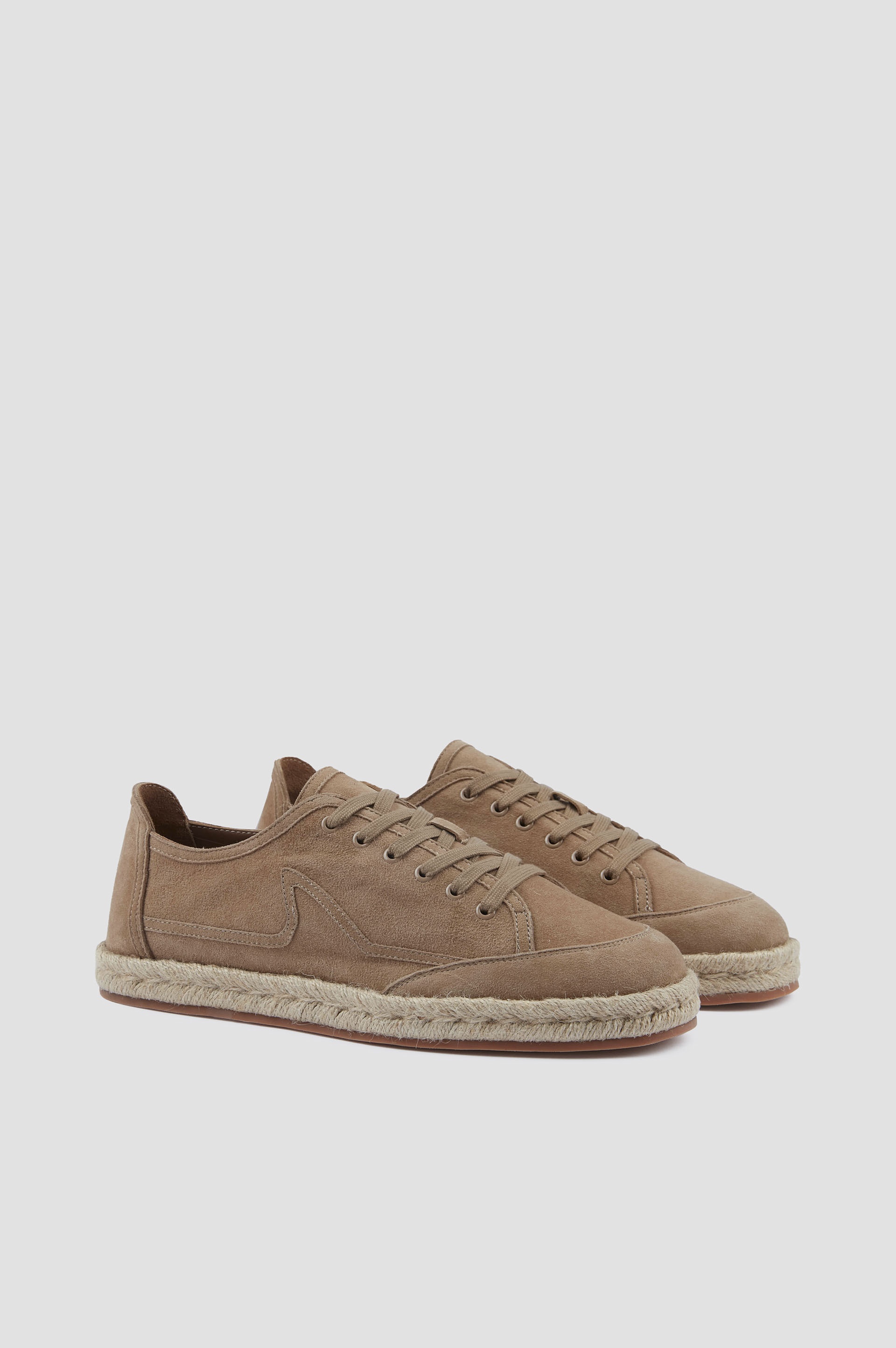 SUEDE LACE-UP ESPADRILLES - 4