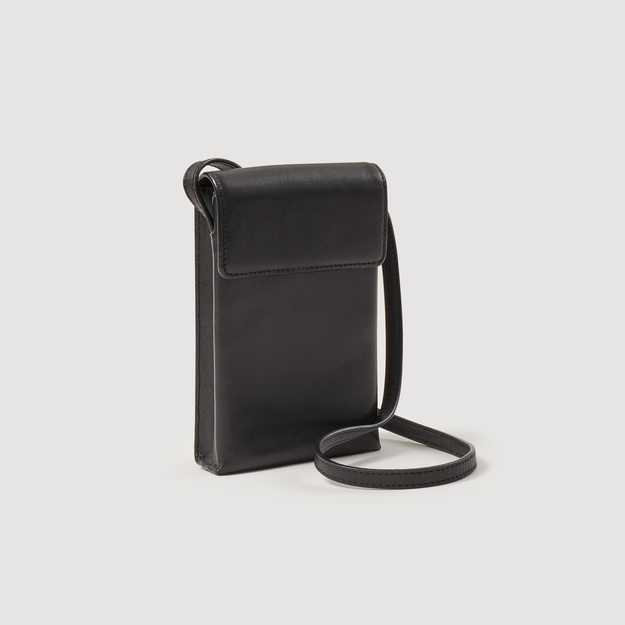 Leather shoulder bag - 1
