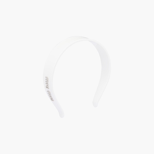 Plexiglas and metal hairband - 3