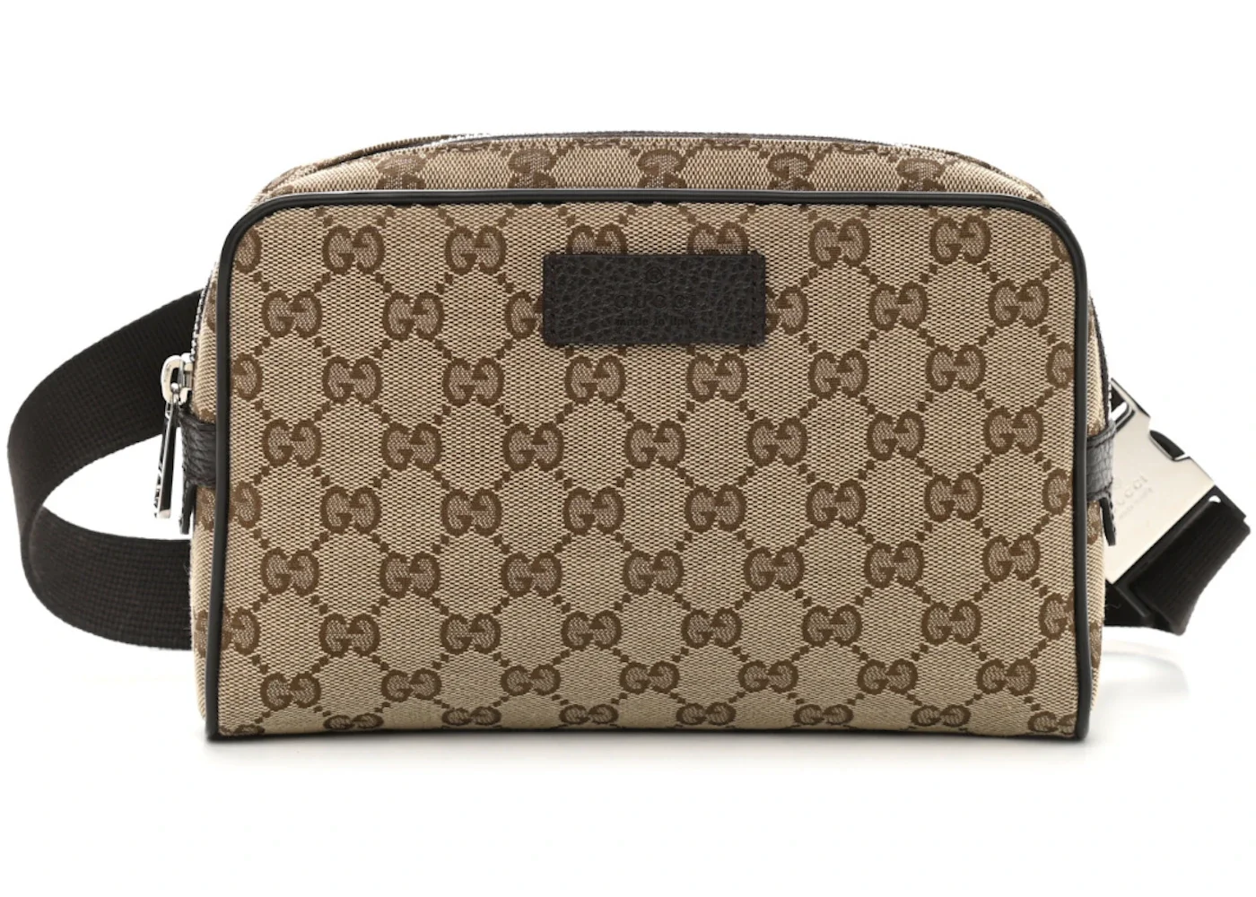 Gucci Belt Bag GG Supreme Canvas Small Beige/Black - 1