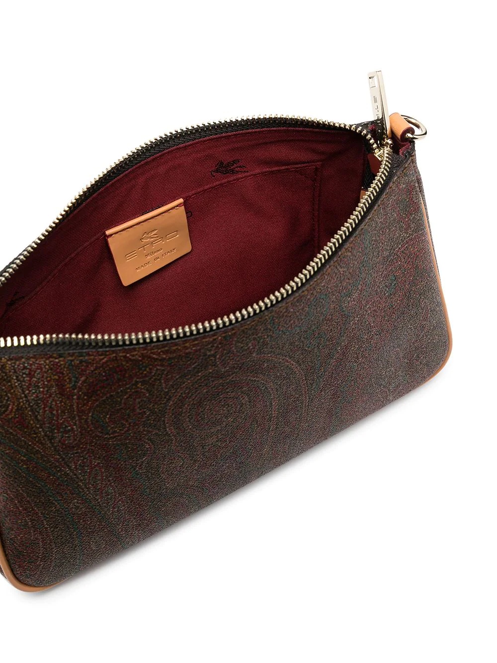 paisley-print shoulder bag - 5