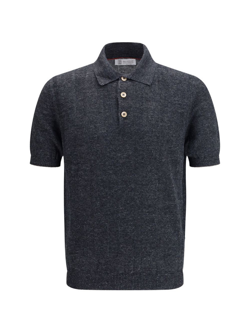 button short-sleeve polo shirt 1
