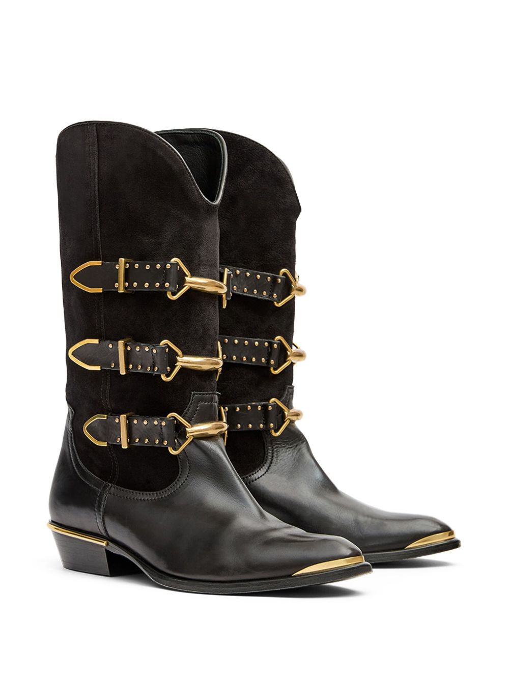 Mexia buckle-fastening boots - 2
