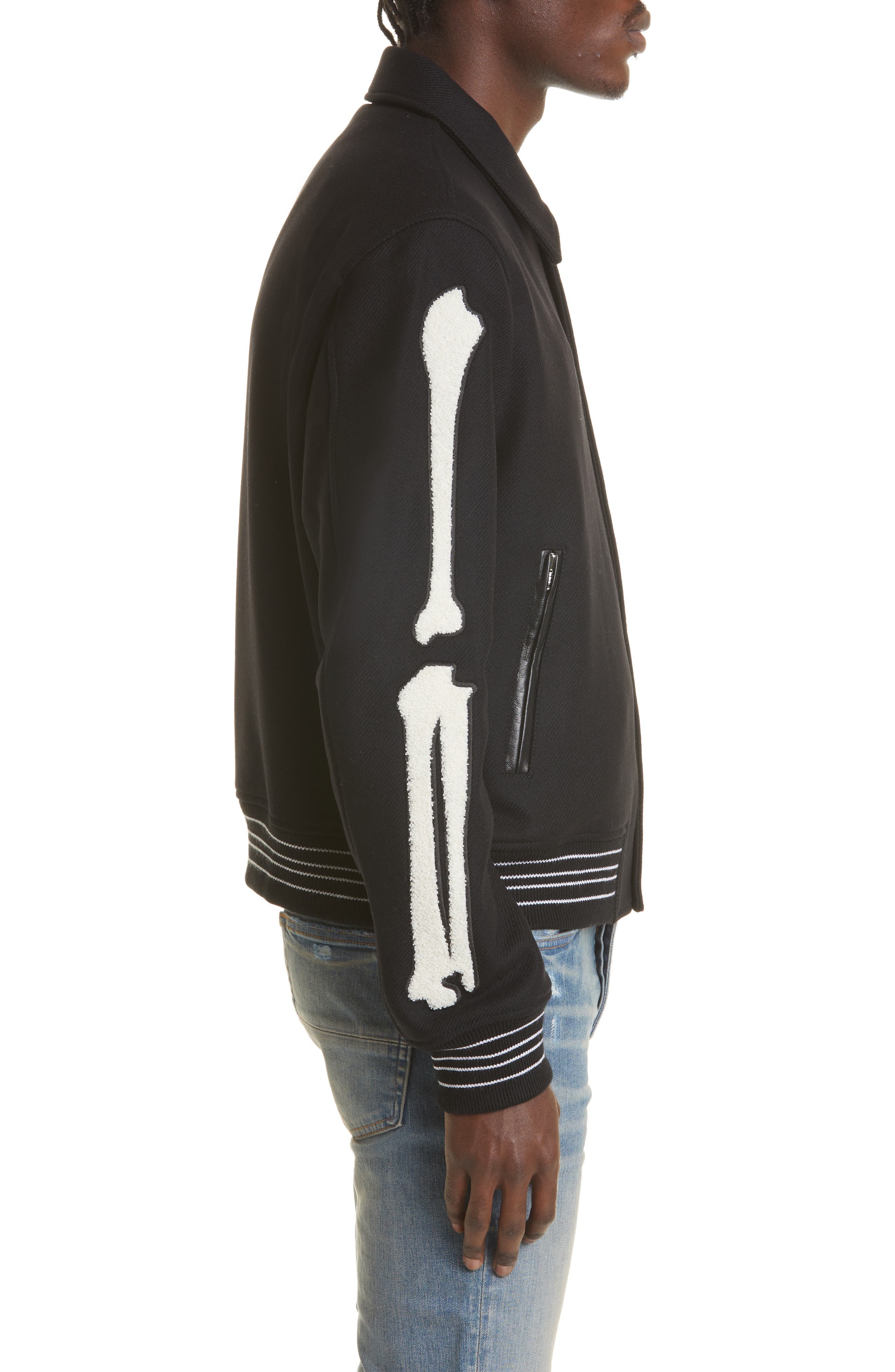 Bones Wool Varsity Jacket - 4