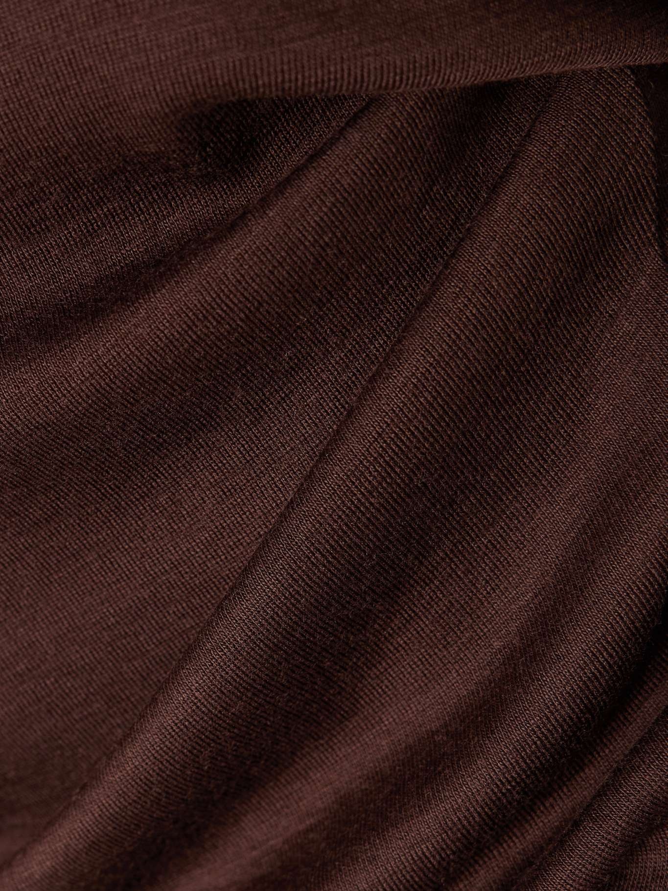 Genie draped paneled wool-jersey maxi dress - 4